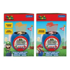 Réveil projecteur super mario