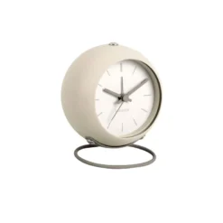 Réveil rond effet flottant - diam.9,5 cm
