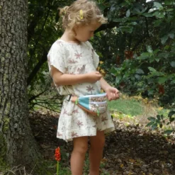 Sac banane enfant made in france -cactus