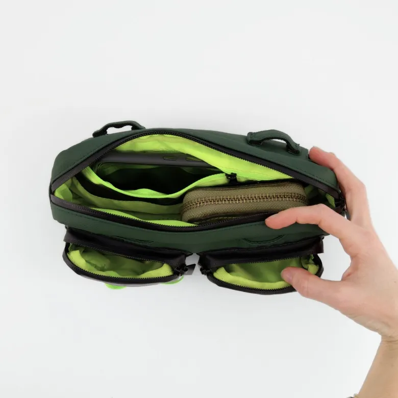 Sac banane - sacoche vélo kaki Kaki