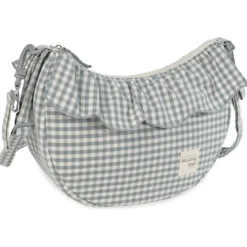 Sac bandoulière gondole praliné vichy matcha