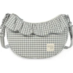 Sac bandoulière gondole praliné vichy matcha