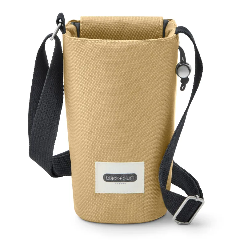 Sac à bouteille isotherme-beige-avec poche sécurisé Beige