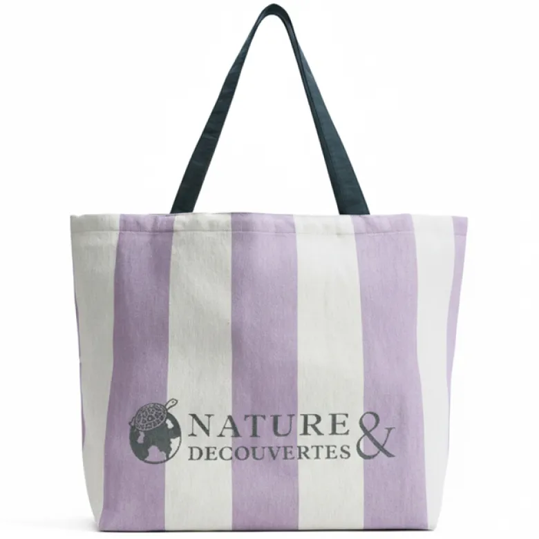 Sac cabas réutilisable éco-conçu Lilas