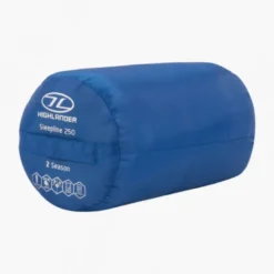 Sac de couchage momie - 2 saisons - bleu