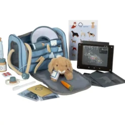 Sac de vétérinaire avec lapin