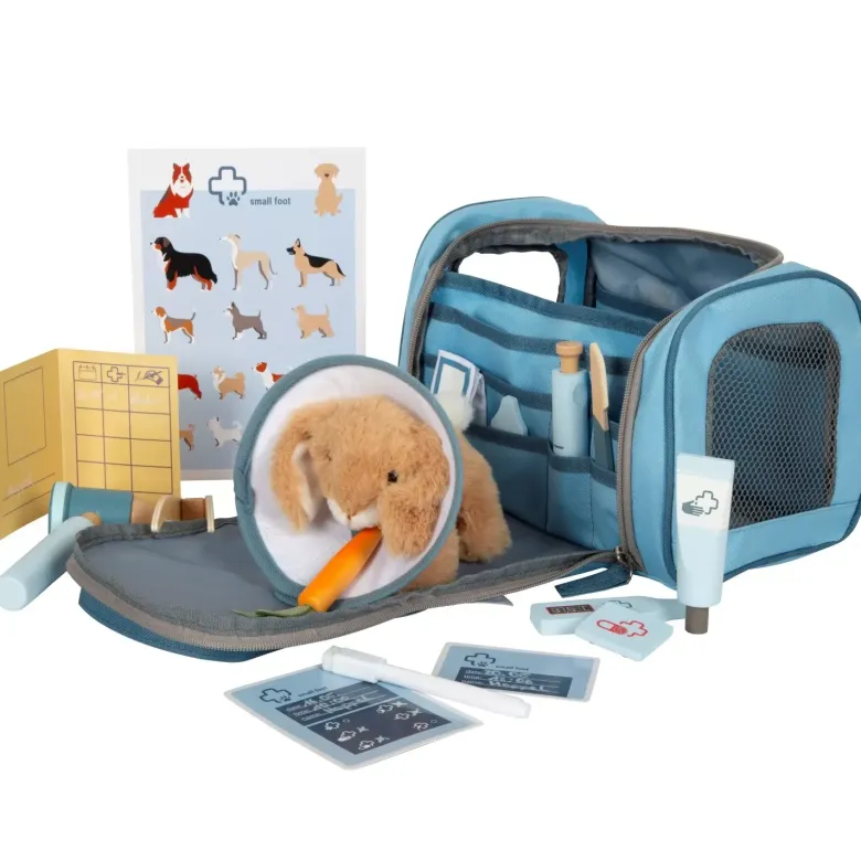 Sac de vétérinaire avec lapin