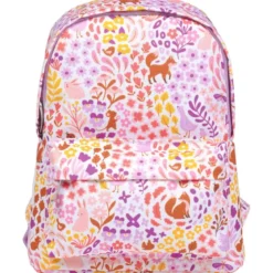 Sac à dos bébé fleurs du jardin