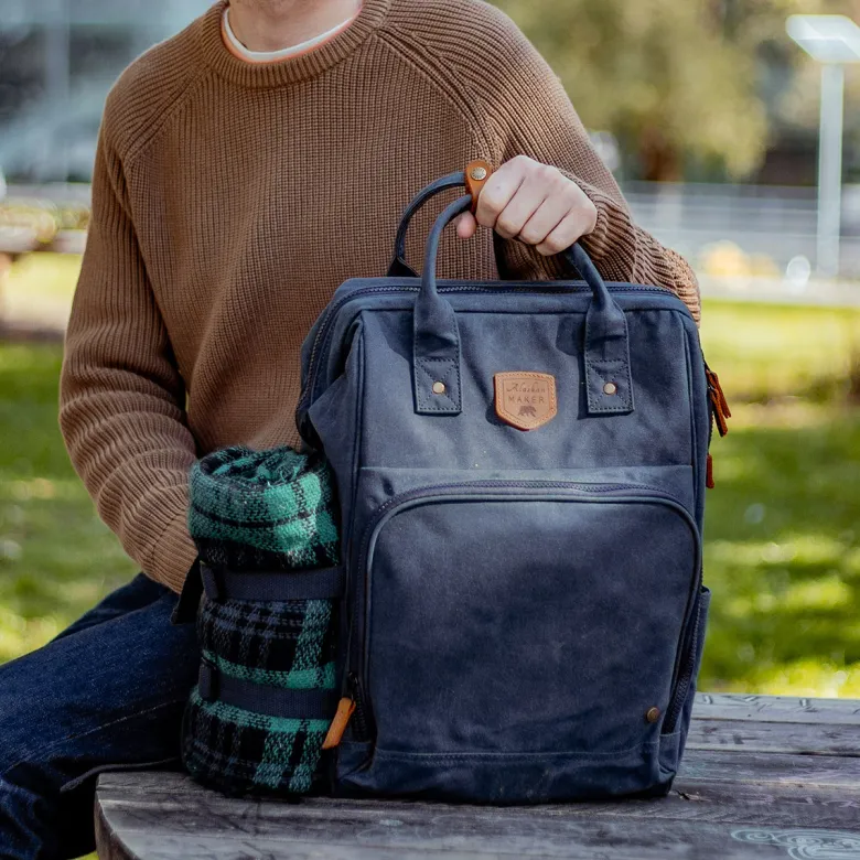 Sac à dos glacière hiker bleu marine