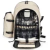 Sac à dos isotherme pique-nique beige 4