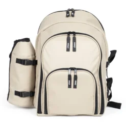 Sac à dos isotherme pique-nique beige 4