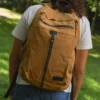 Sac à dos ordinateur denali moutarde