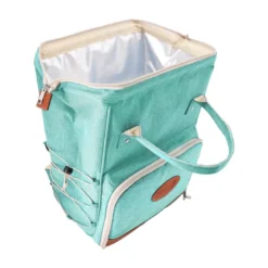 Sac à dos pique-nique turquoise 2p