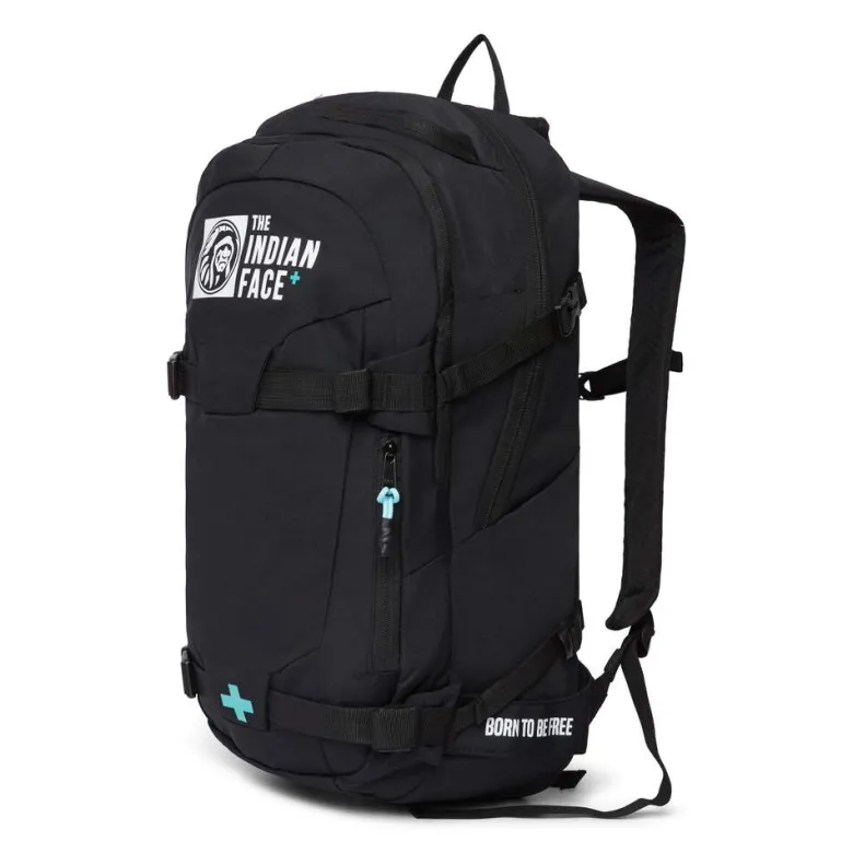 Sac à dos randonnée unisexe 30l atlas résistant et rembourré noir Noir