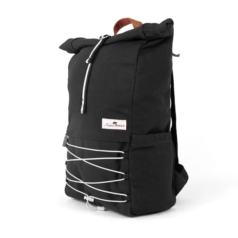 Sac à dos roll top kenai noir