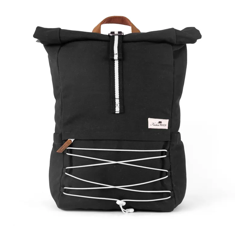 Sac à dos roll top kenai noir