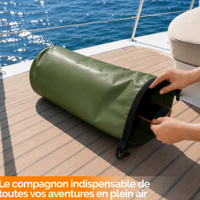 Sac à dos étanche réglable pour sport 30l