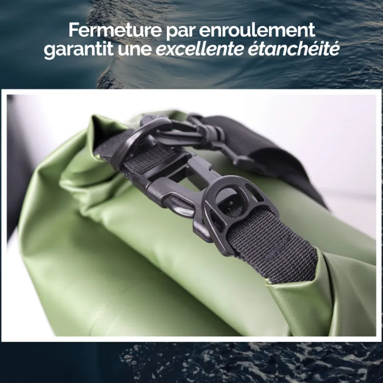 Sac à dos étanche réglable pour sport 55l