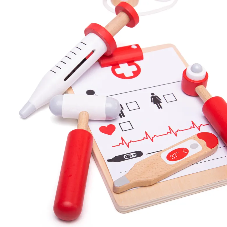 Sac et accessoires du médecin