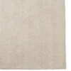 Sacha - tapis rectangulaire 200x290cm en laine bouclée couleur beige