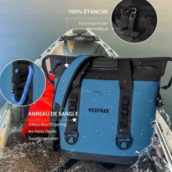 Sac isotherme imperméable outdoor - capacité 15l
