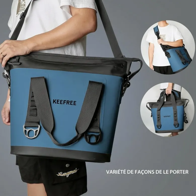 Sac isotherme imperméable outdoor - capacité 15l