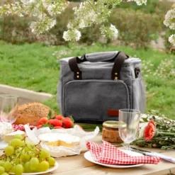 Sac isotherme 16 l - gris