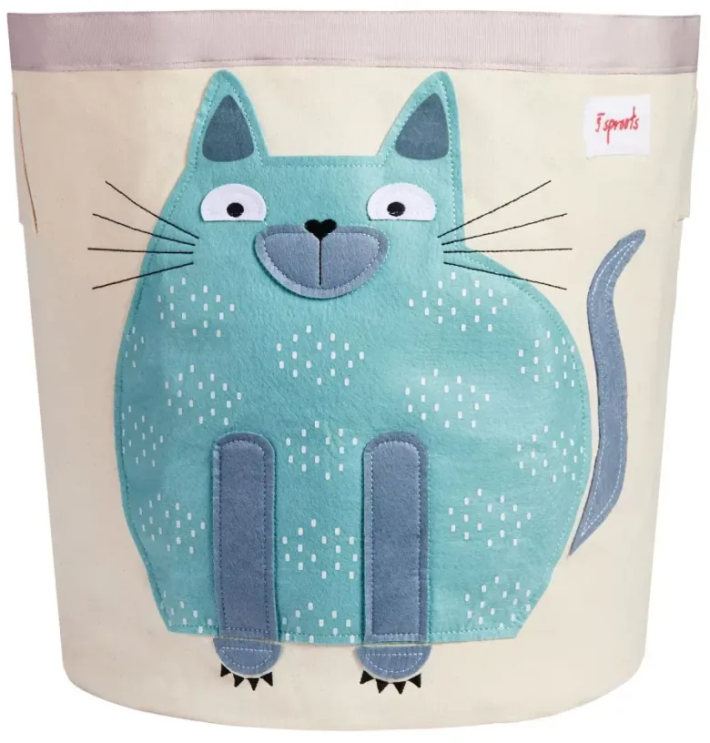 Sac à jouets chat
