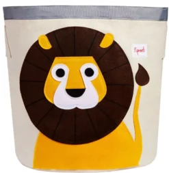 Sac à jouets lion