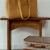 Sac à langer double gaze camel
