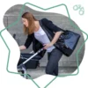 Sac à langer glossy et matelas à langer