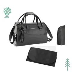 Sac à langer glossy et matelas à langer
