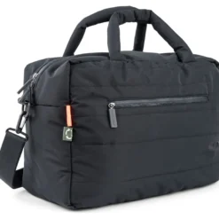 Sac à langer matelassé noir