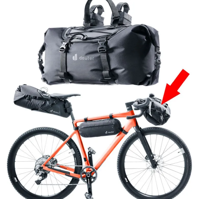 Sacoche guidon vélo deuter cabezon hb 14 noire