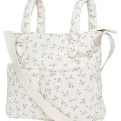Sac à poussette sophie olive bloom canvas