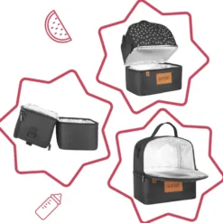 Sac repas isotherme pick&go compartiment