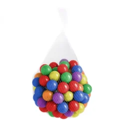 2 sacs de 100 balles - multicolore