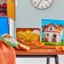 Sacs à goûter réutilisables petite ferme