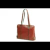 Sac shopping katana en cuir de vachette k 82574 Marron