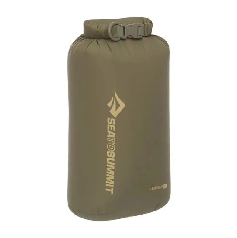 Sac étanche léger 5l sea to summit lightweight dry bag vert olive
