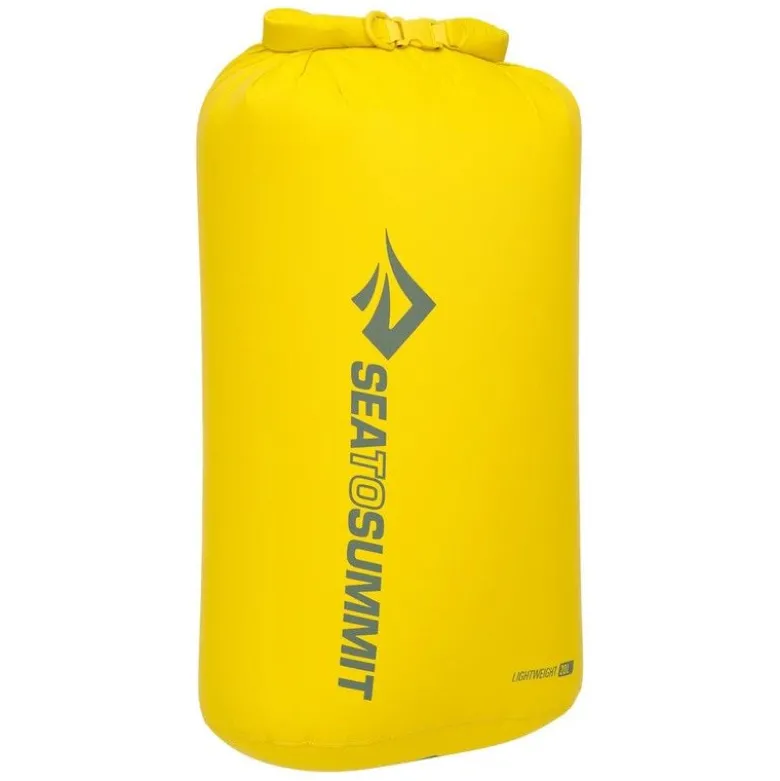 Sac étanche léger 20l sea to summit lightweight dry bag jaune