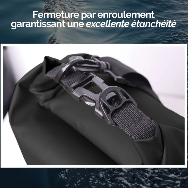 Sac étanche réglable pour sport 10l
