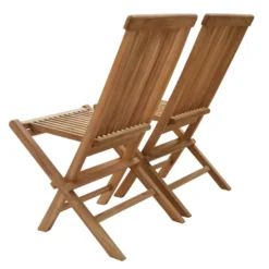 Salento - lot de 4 chaises en teck