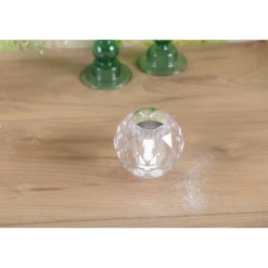 Salière boule acrylique
