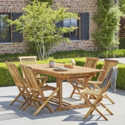 Salon jardin extensible 8à10 p