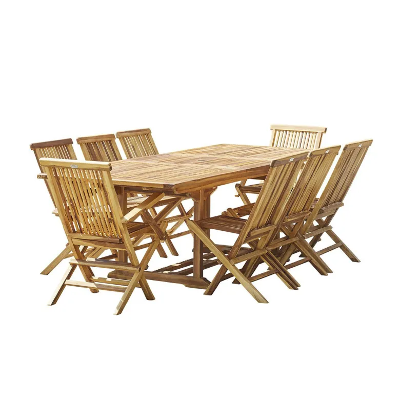 Salon jardin extensible 8à10 personnes