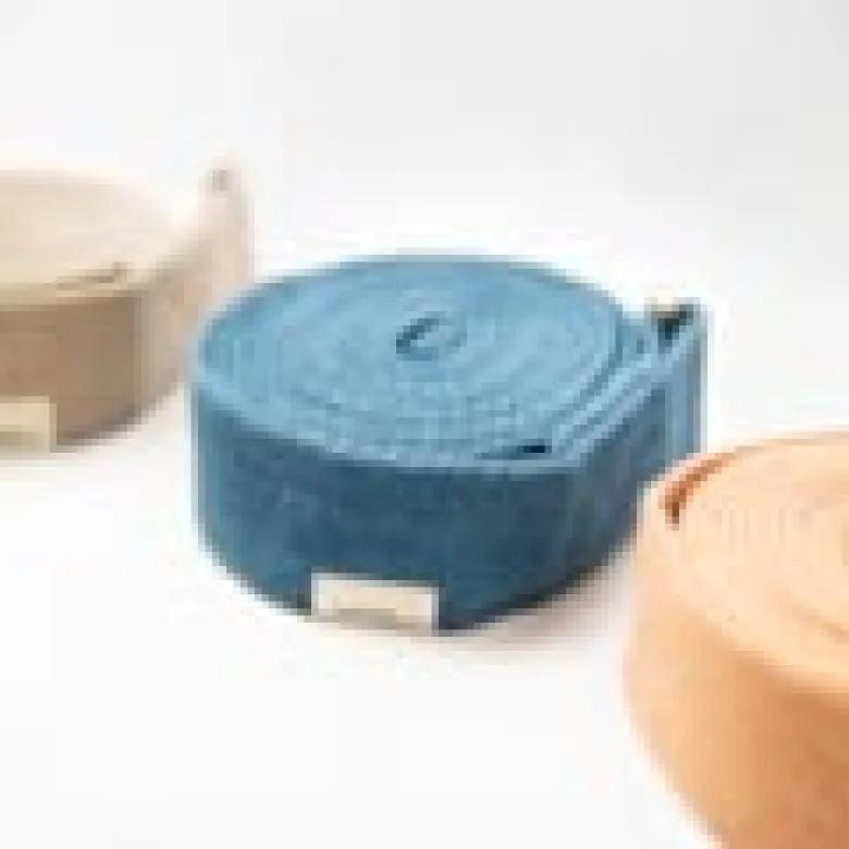 Sangle de yoga bleue