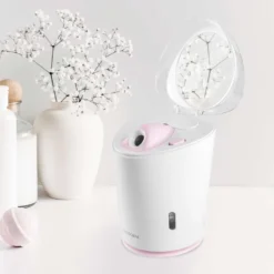 Sauna facial à vapeur chaude &froide pour soin du visage avec kit d'extracteurs