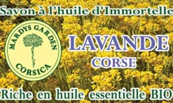 Savon peaux grasses lavande corse 100g
