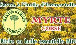 Savon peaux sensibles myrte corse 100g